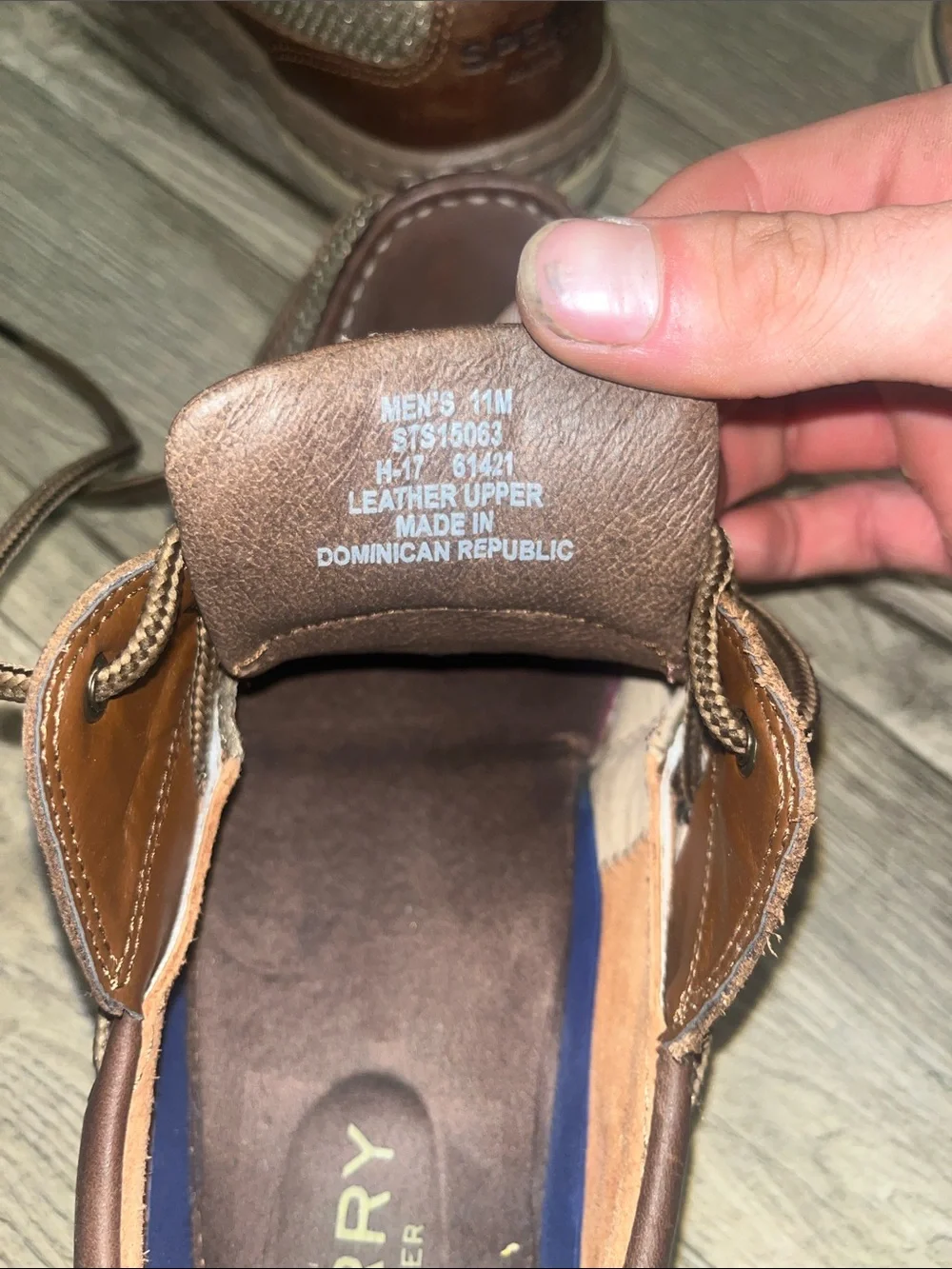 Sperry Chocolate Brown Leather Men’s Classic Boat Shoes
